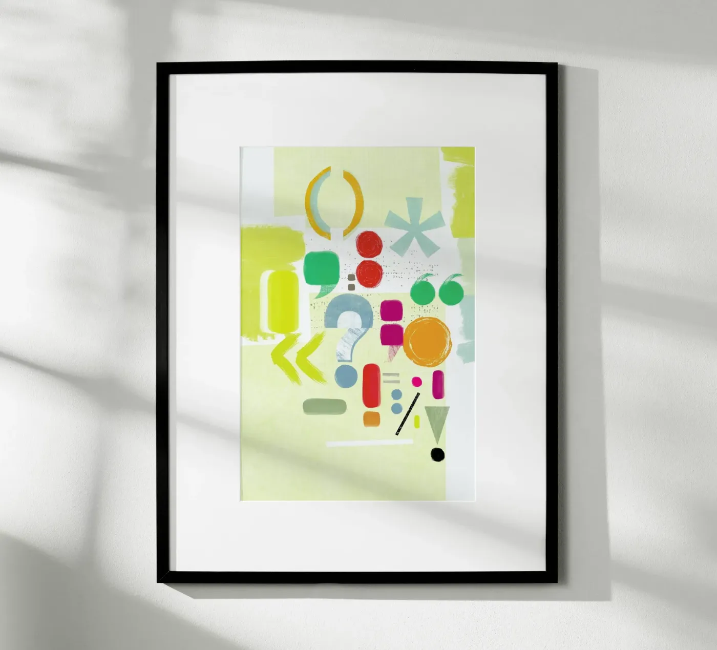 Punctuation poster de Catherine Aguilar