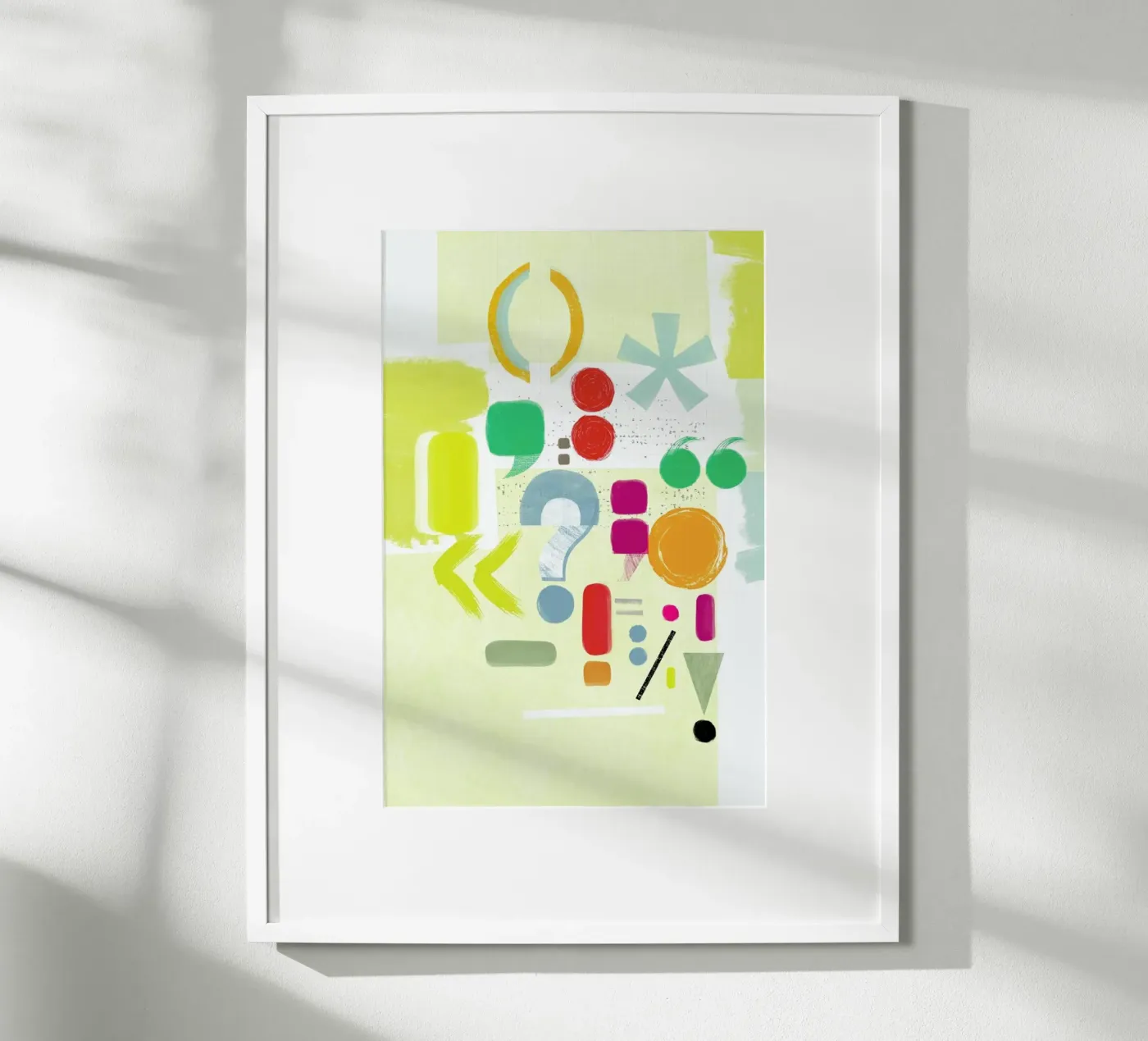 Punctuation poster de Catherine Aguilar