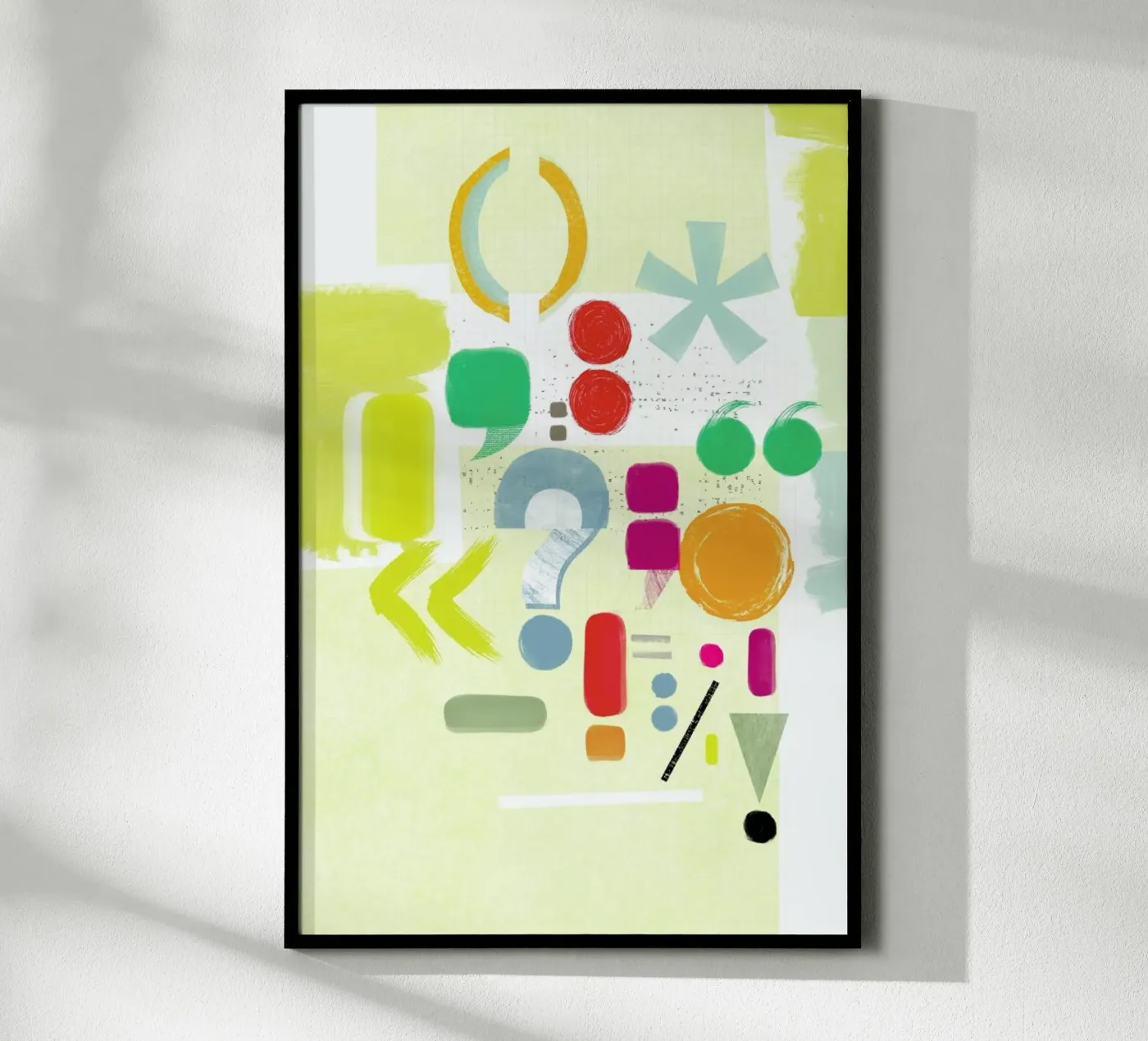 Punctuation poster de Catherine Aguilar