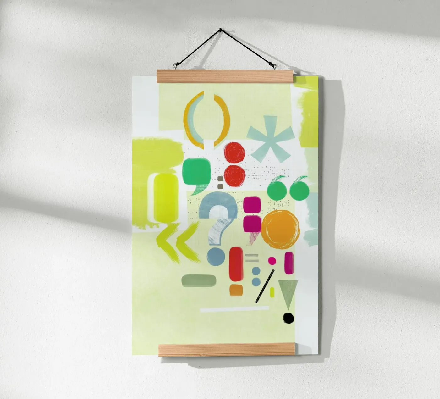 Punctuation poster de Catherine Aguilar