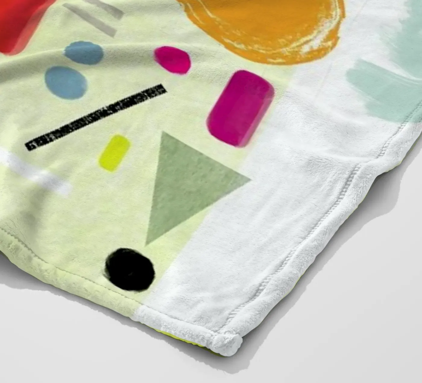 Punctuation Fleecedecke von Catherine Aguilar