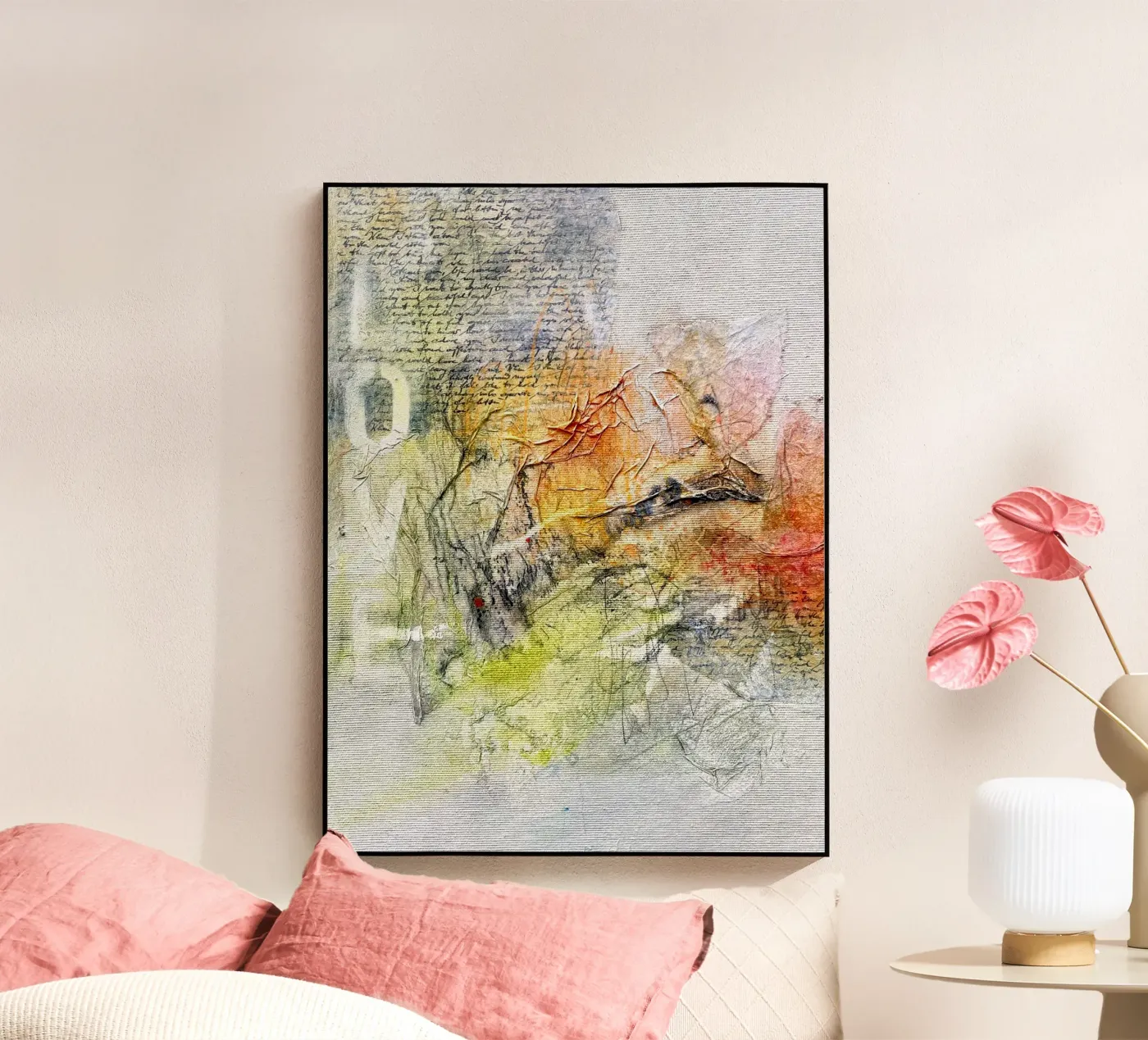 Love acrylic glass by kirstenschankweiler