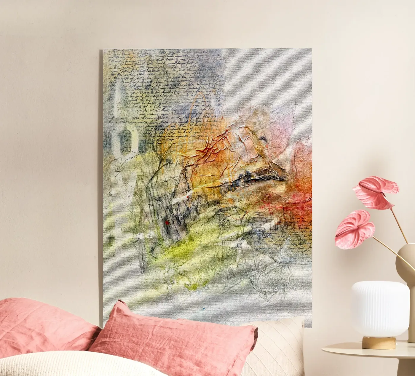 Love acrylic glass by kirstenschankweiler