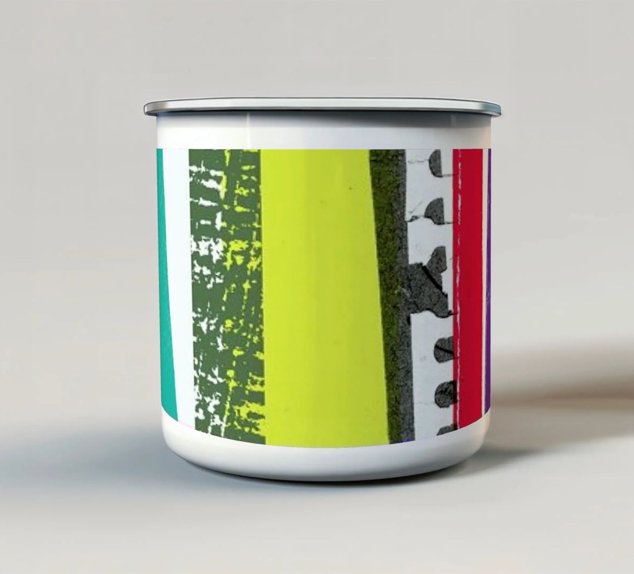 Twigs tazza in smalto da Catherine Aguilar