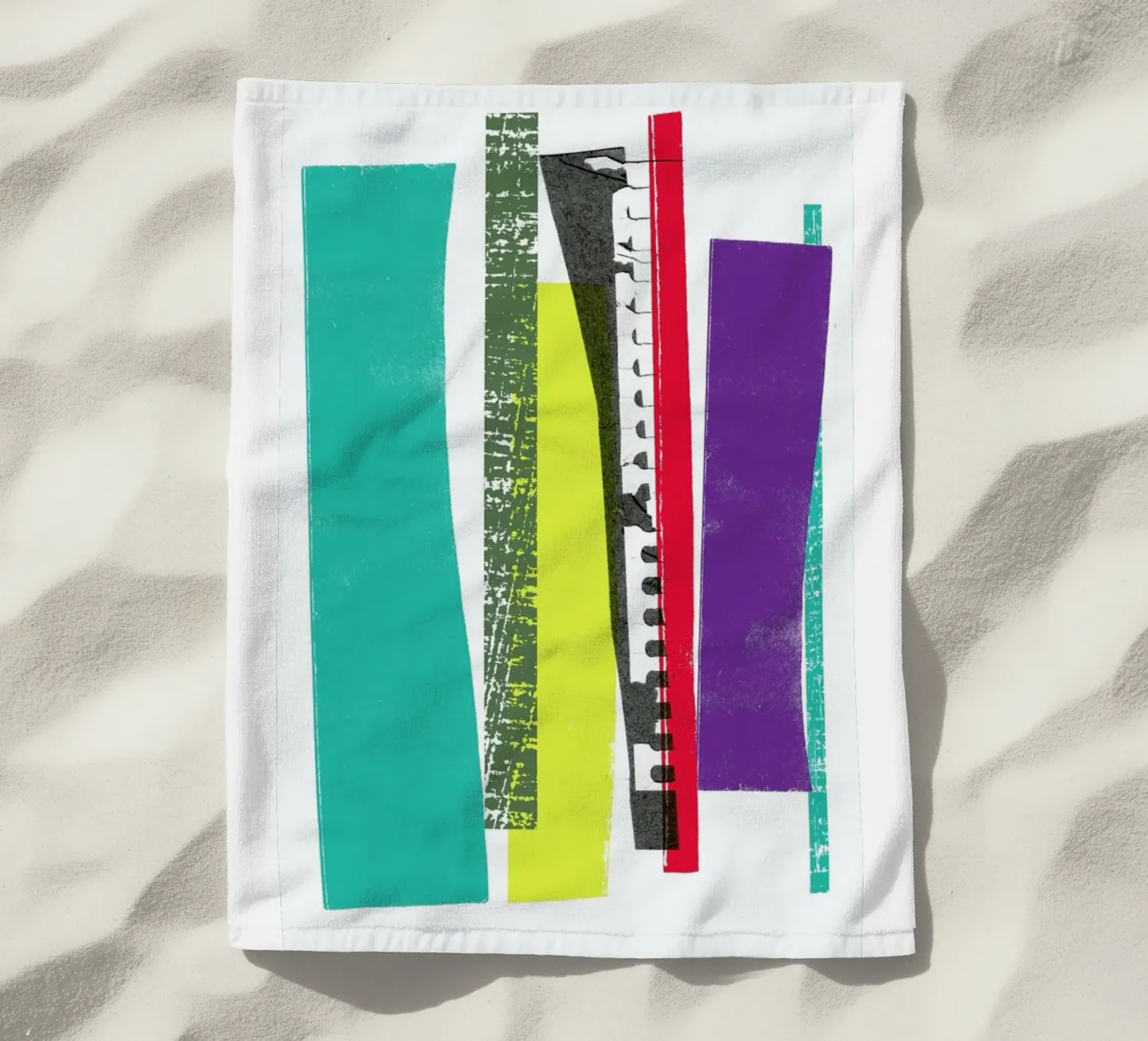 Twigs strandhanddoek van Catherine Aguilar