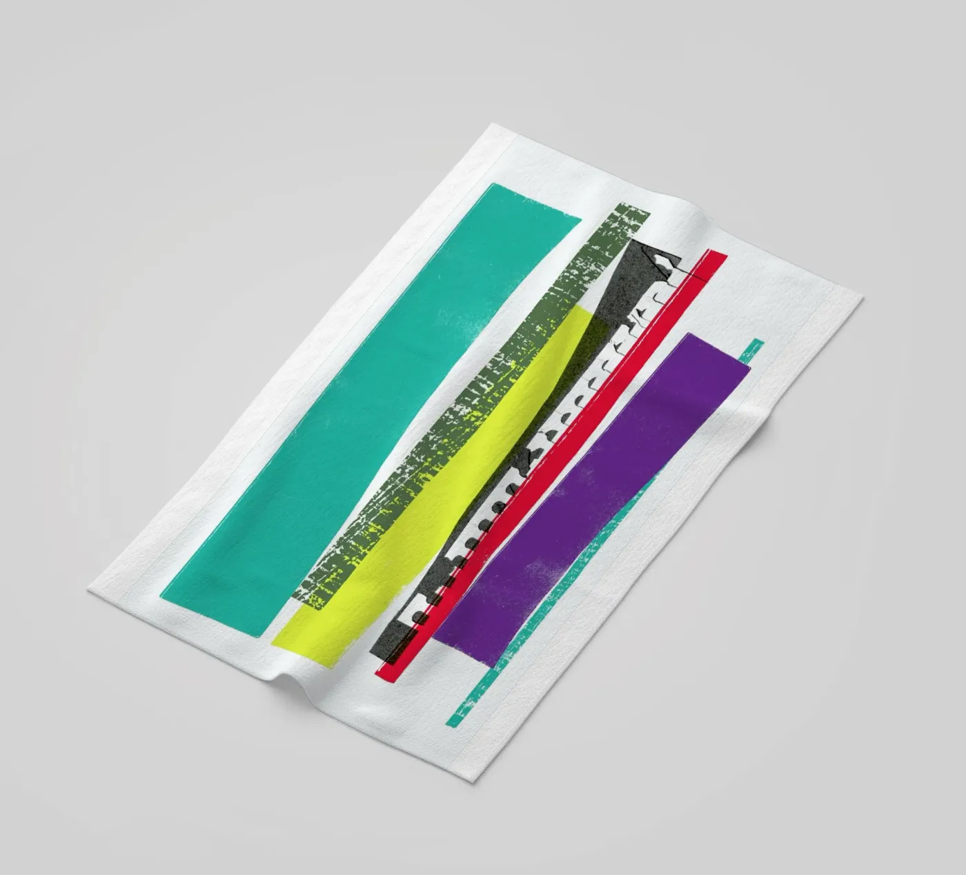 Twigs strandhanddoek van Catherine Aguilar