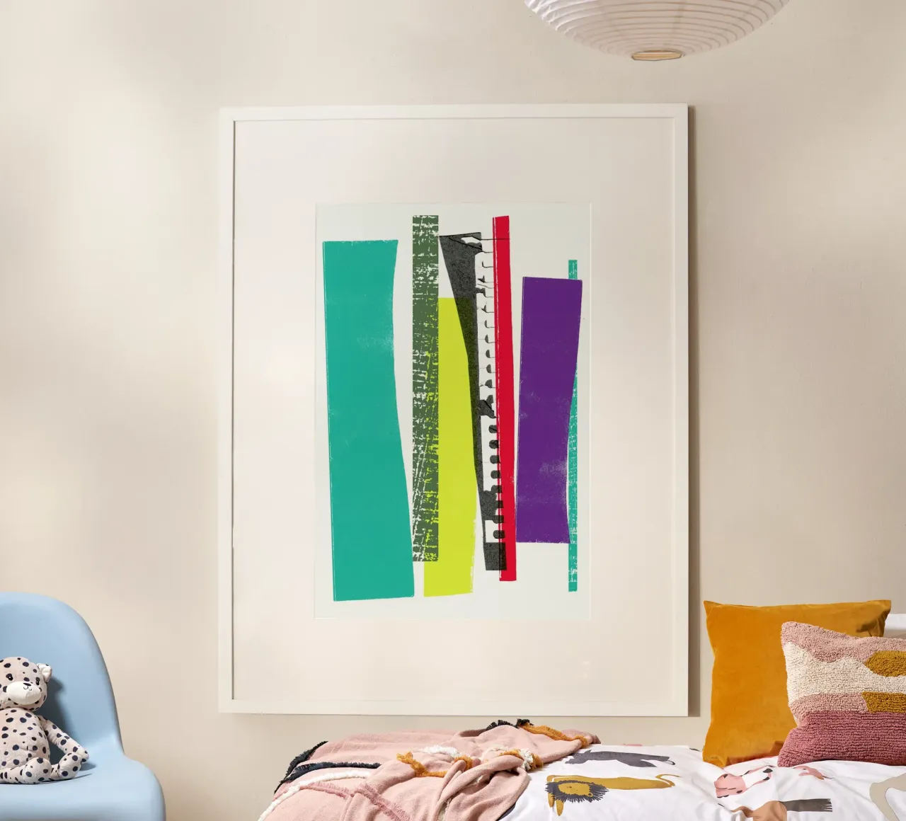 Twigs poster con telaio in alluminio da Catherine Aguilar