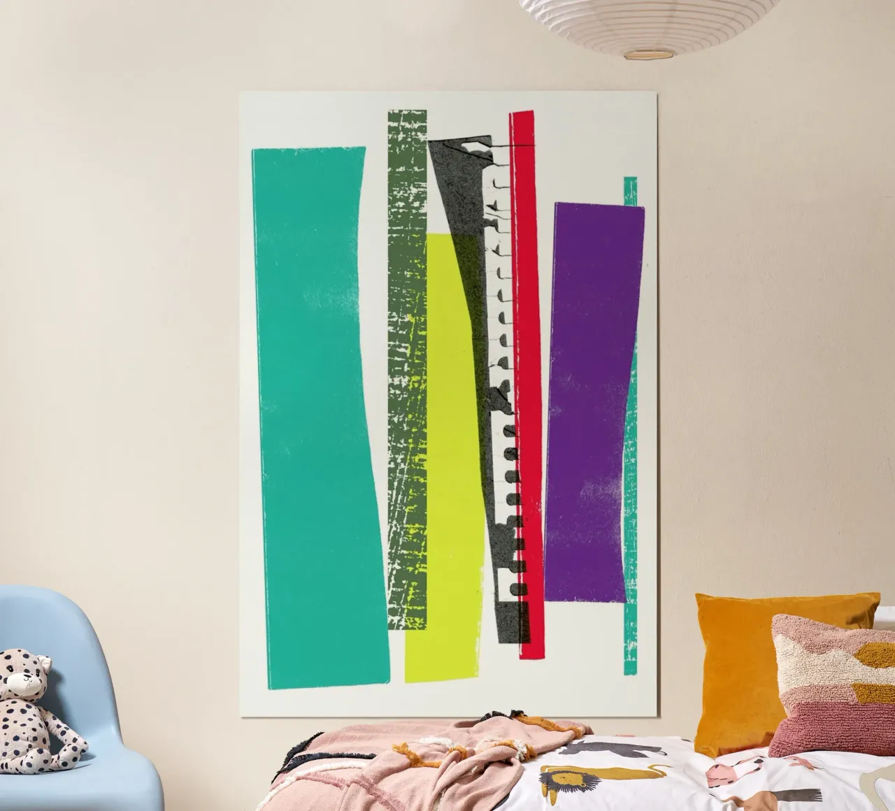 Twigs poster con telaio in alluminio da Catherine Aguilar