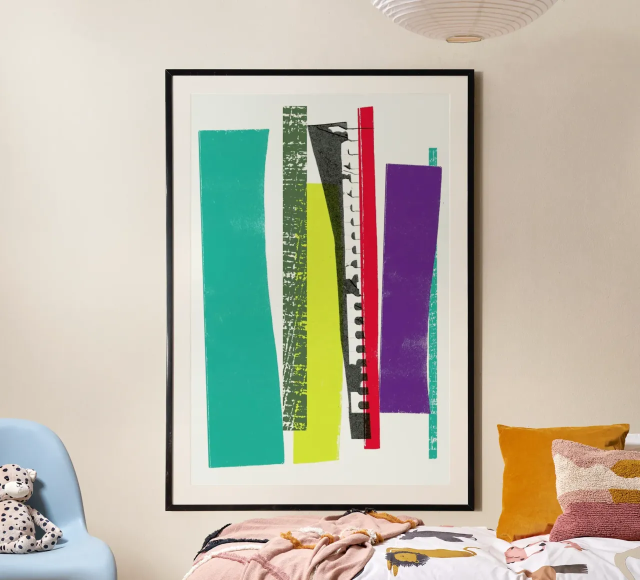 Twigs poster con telaio in alluminio da Catherine Aguilar