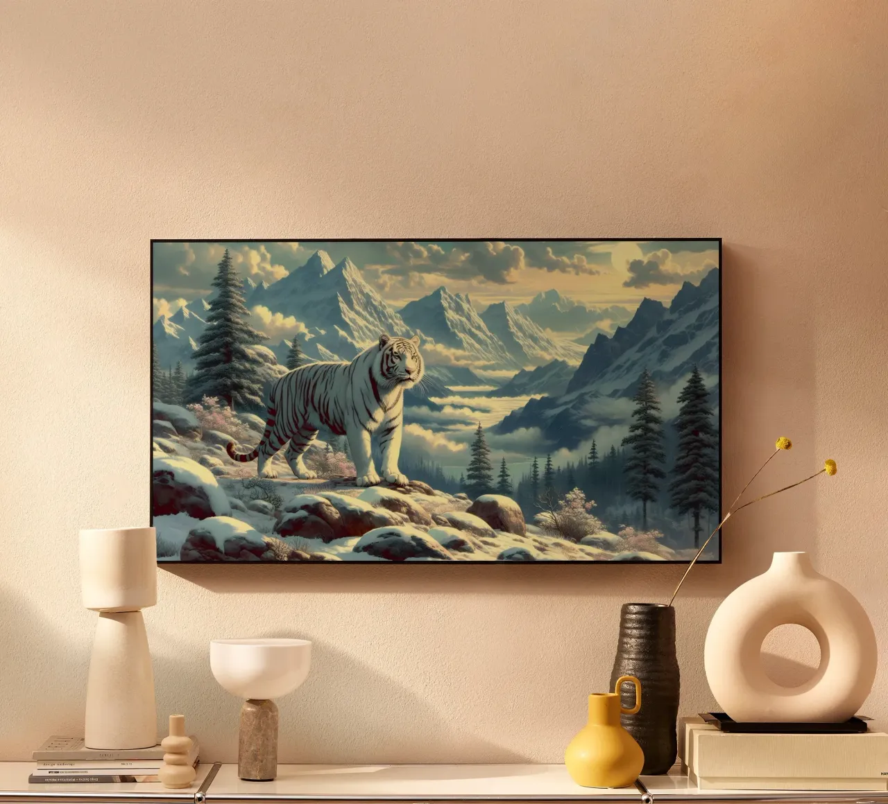 TIGRE BIANCA plexiglass da RUBIANT ART