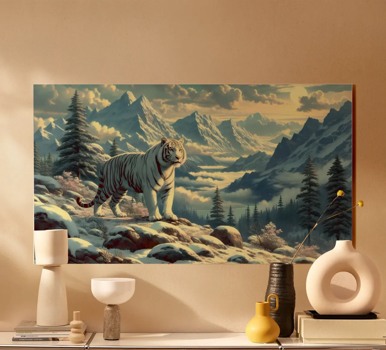 TIGRE BIANCA plexiglass da RUBIANT ART