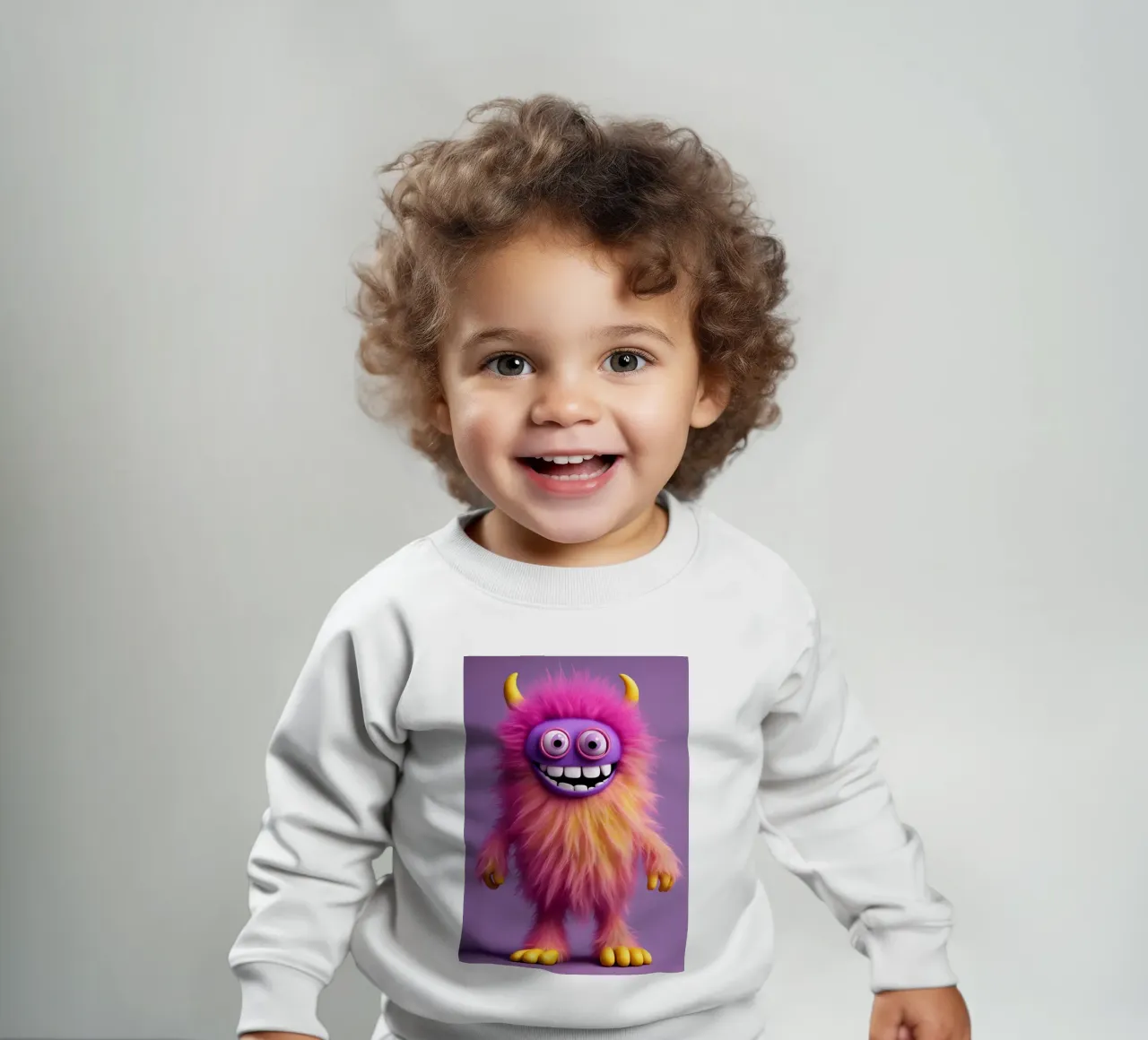 piccolo mostro 2 felpa neonato da Rezh creations