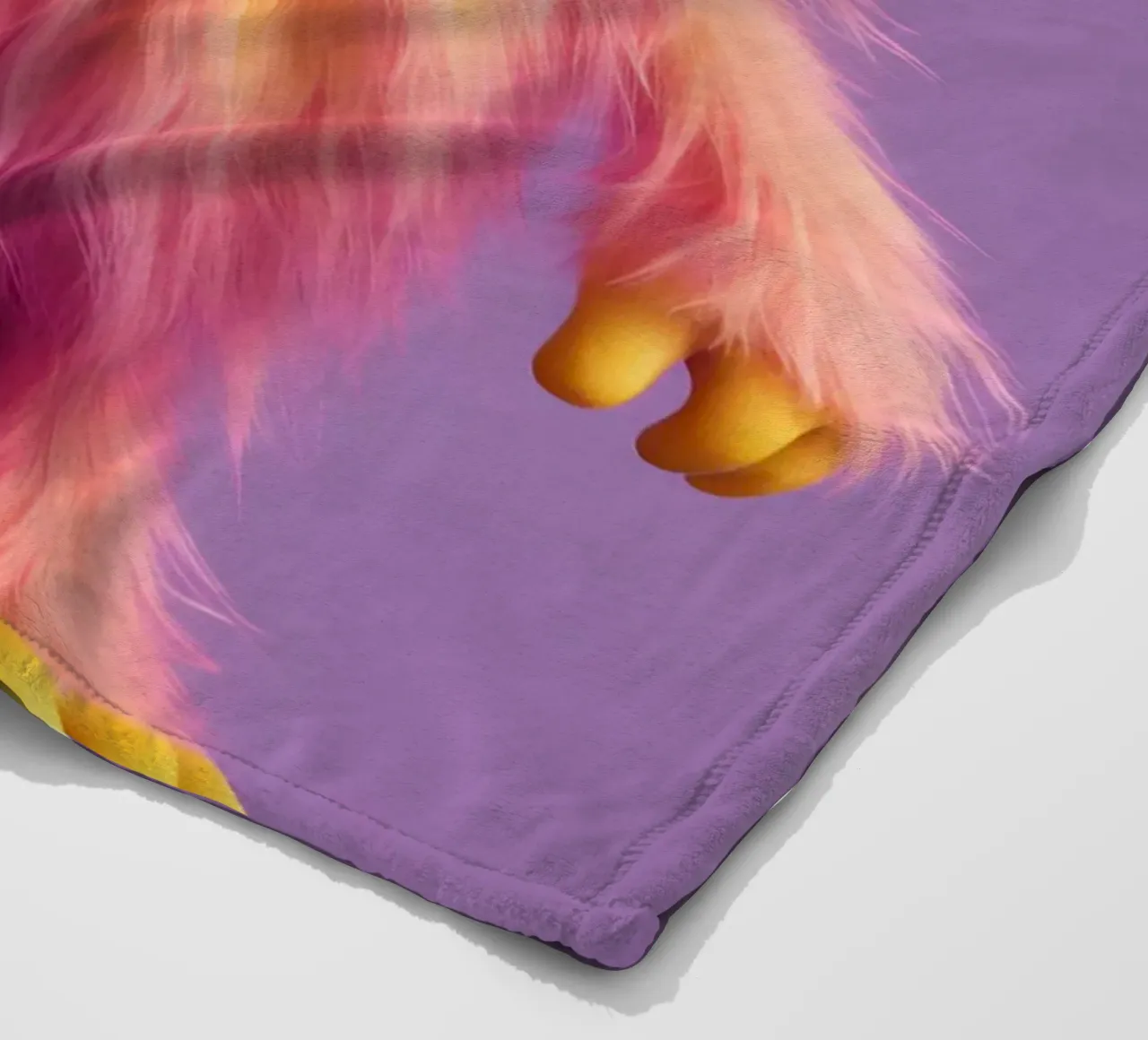 piccolo mostro 2 coperta in pile da Rezh creations
