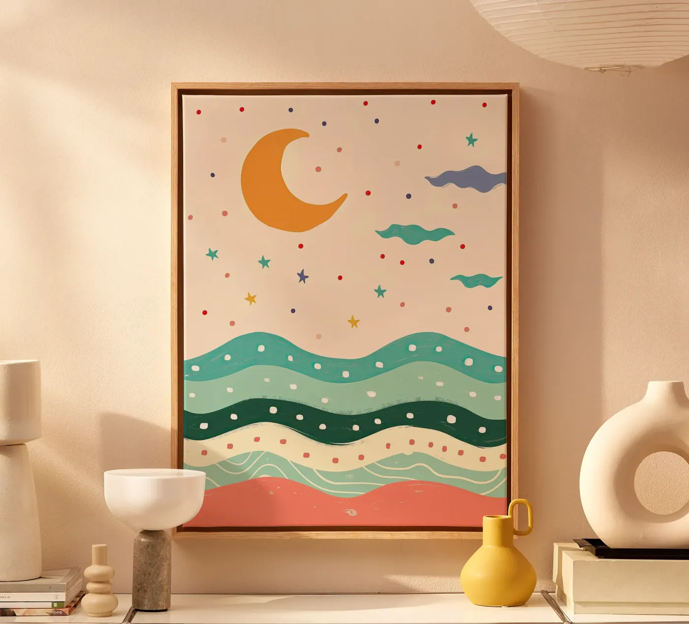 Moonlit Waves tela da Lilo