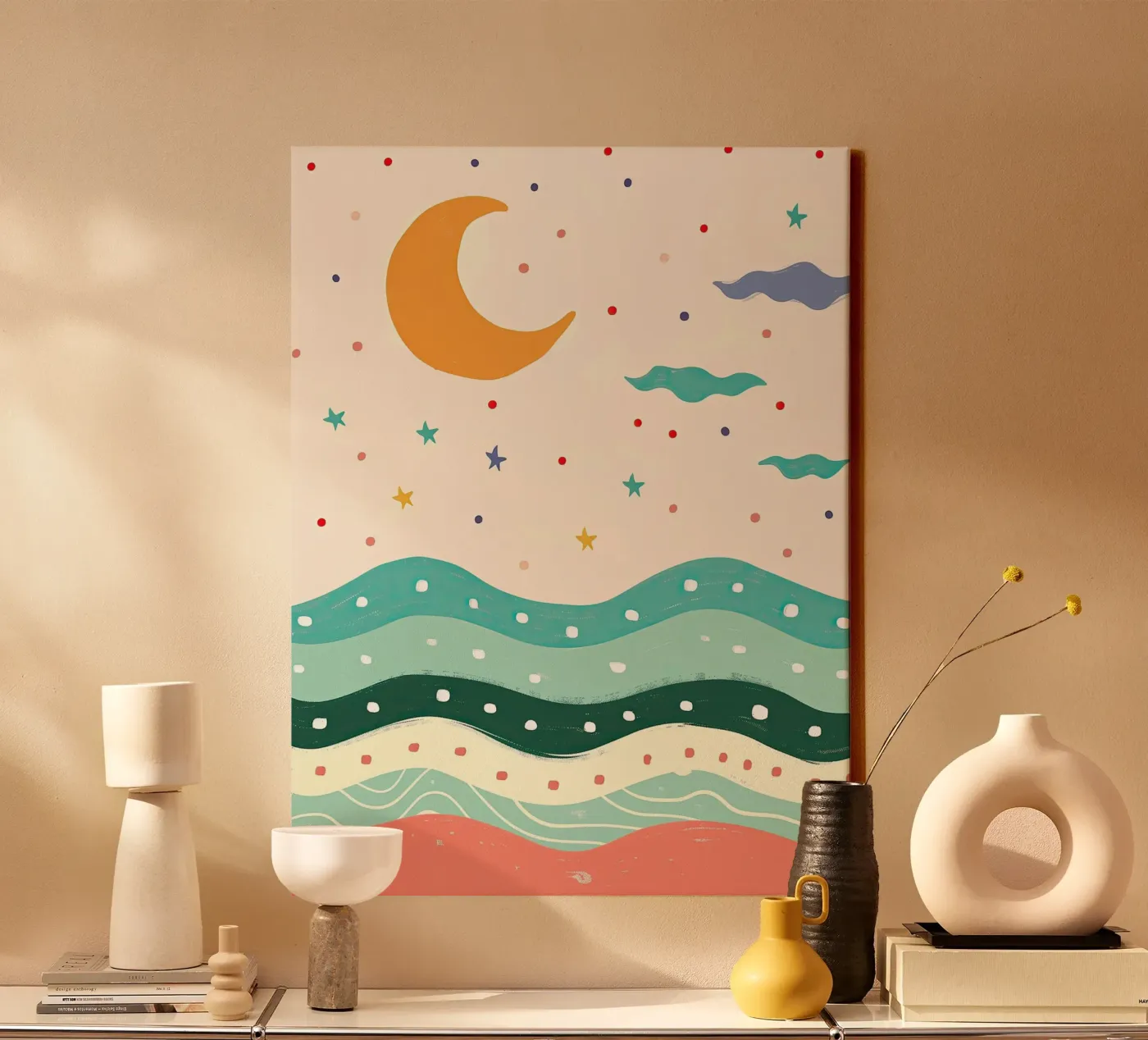 Moonlit Waves tela da Lilo