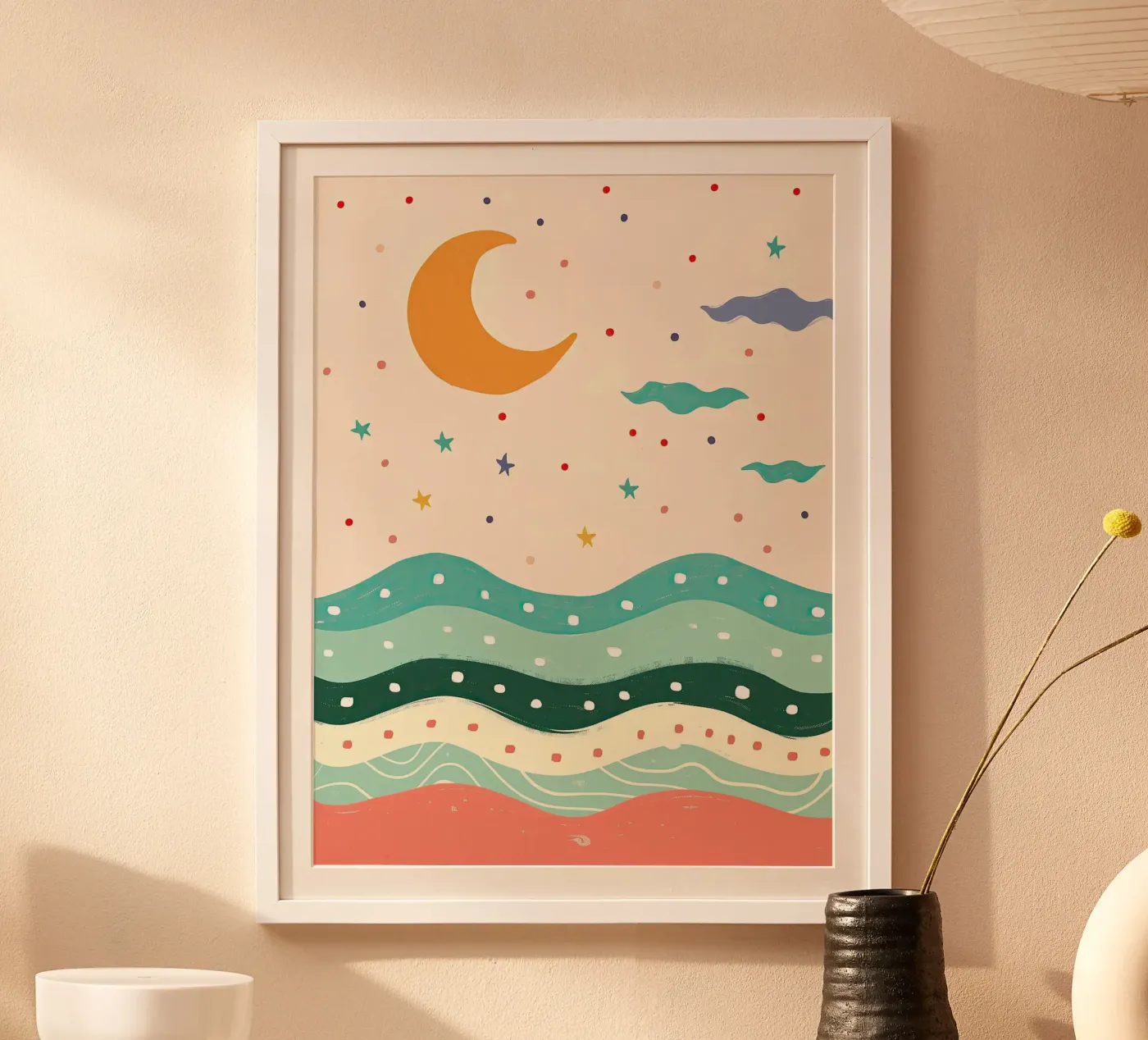 Moonlit Waves poster da Lilo