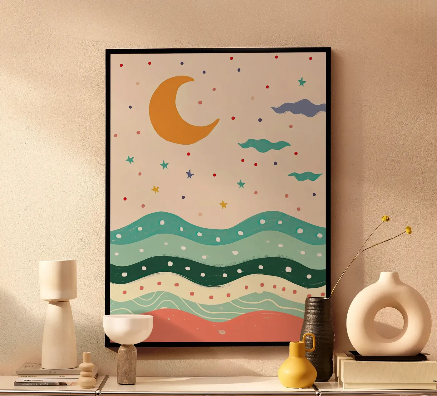 Moonlit Waves poster da Lilo
