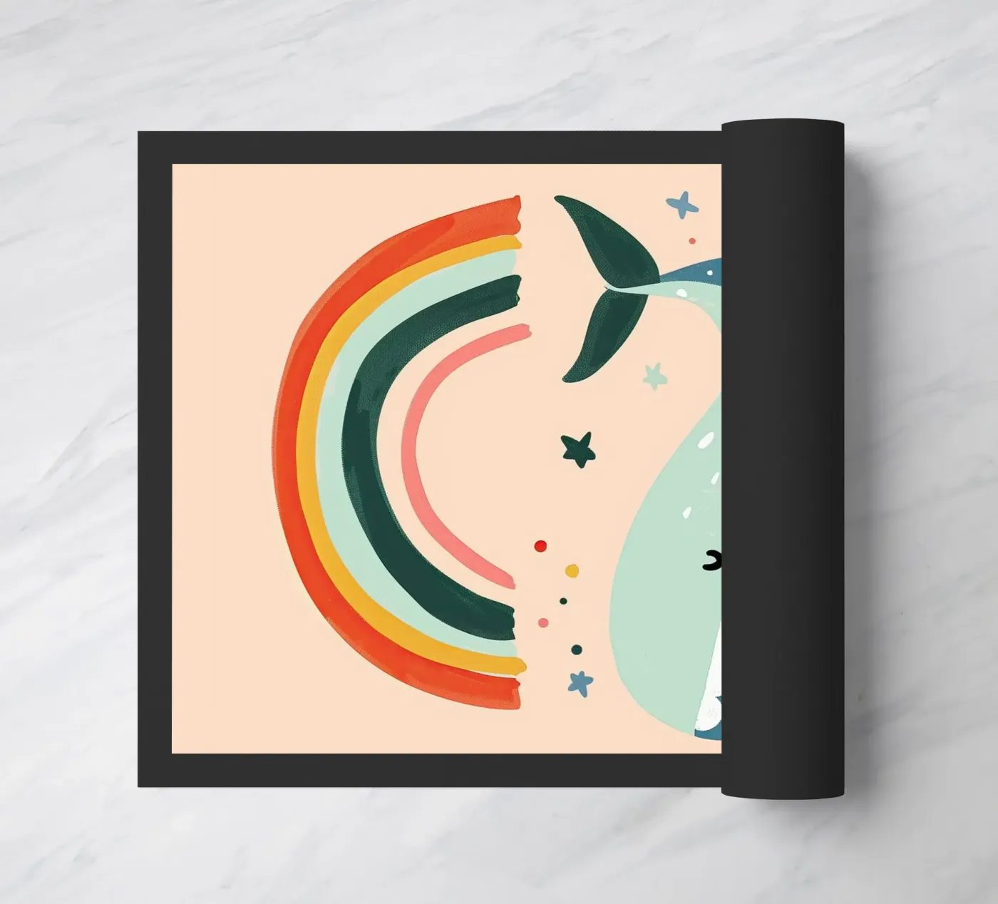 Rainbow Whale zerbino da Lilo