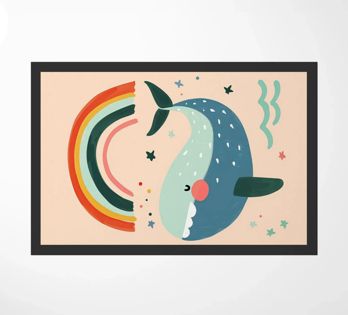 Rainbow Whale zerbino da Lilo