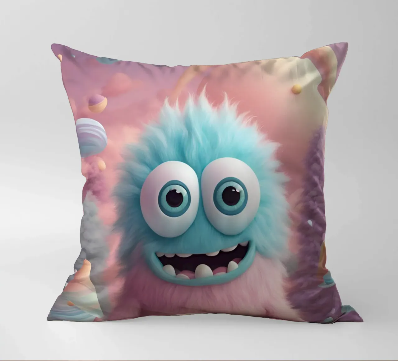 piccolo mostro 3 cuscino da Rezh creations