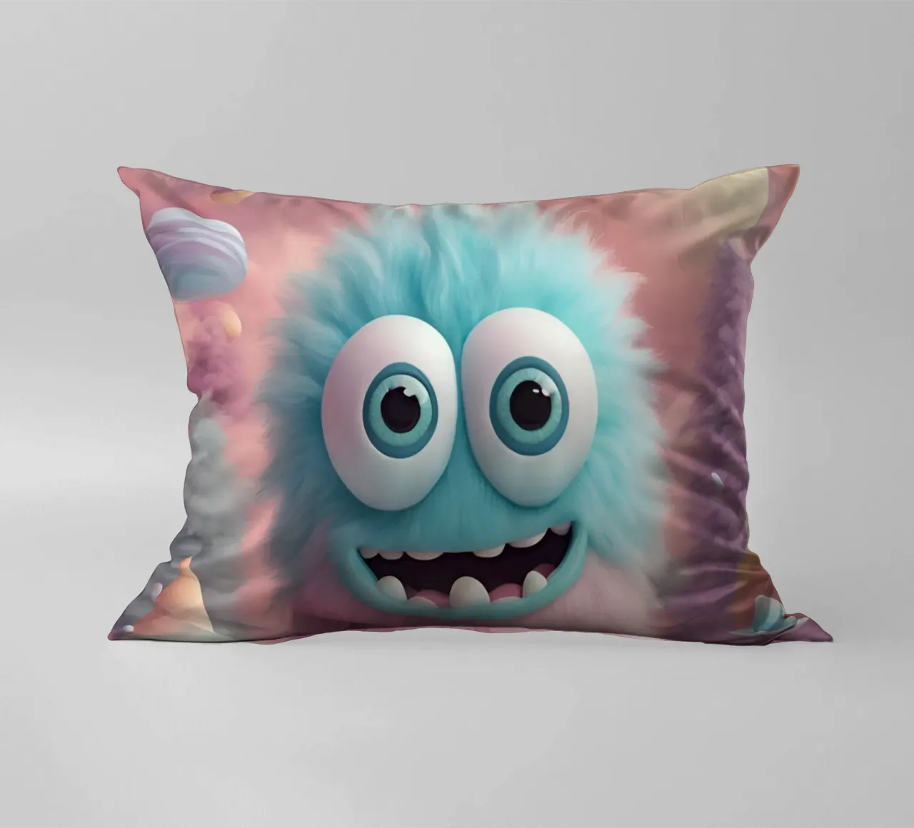 piccolo mostro 3 cuscino da Rezh creations