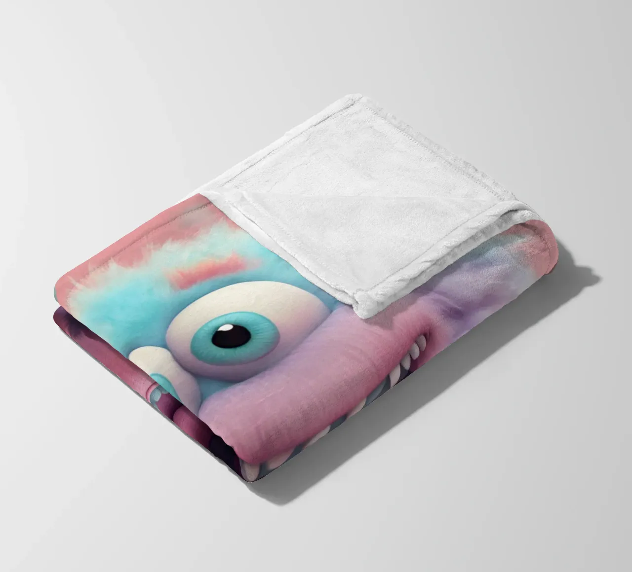 piccolo mostro 4 coperta in pile da Rezh creations