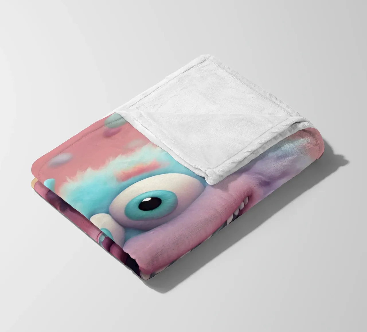 piccolo mostro 4 coperta in pile da Rezh creations