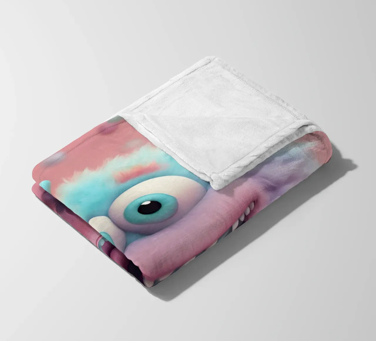 piccolo mostro 4 coperta in pile da Rezh creations