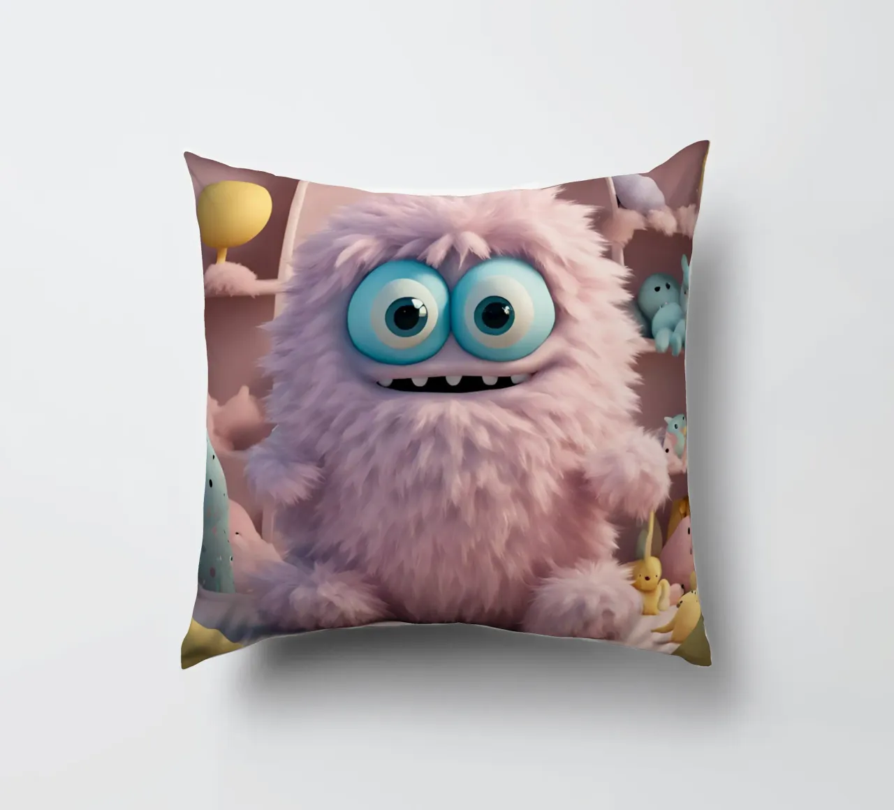 piccolo mostro 5 cuscino da Rezh creations