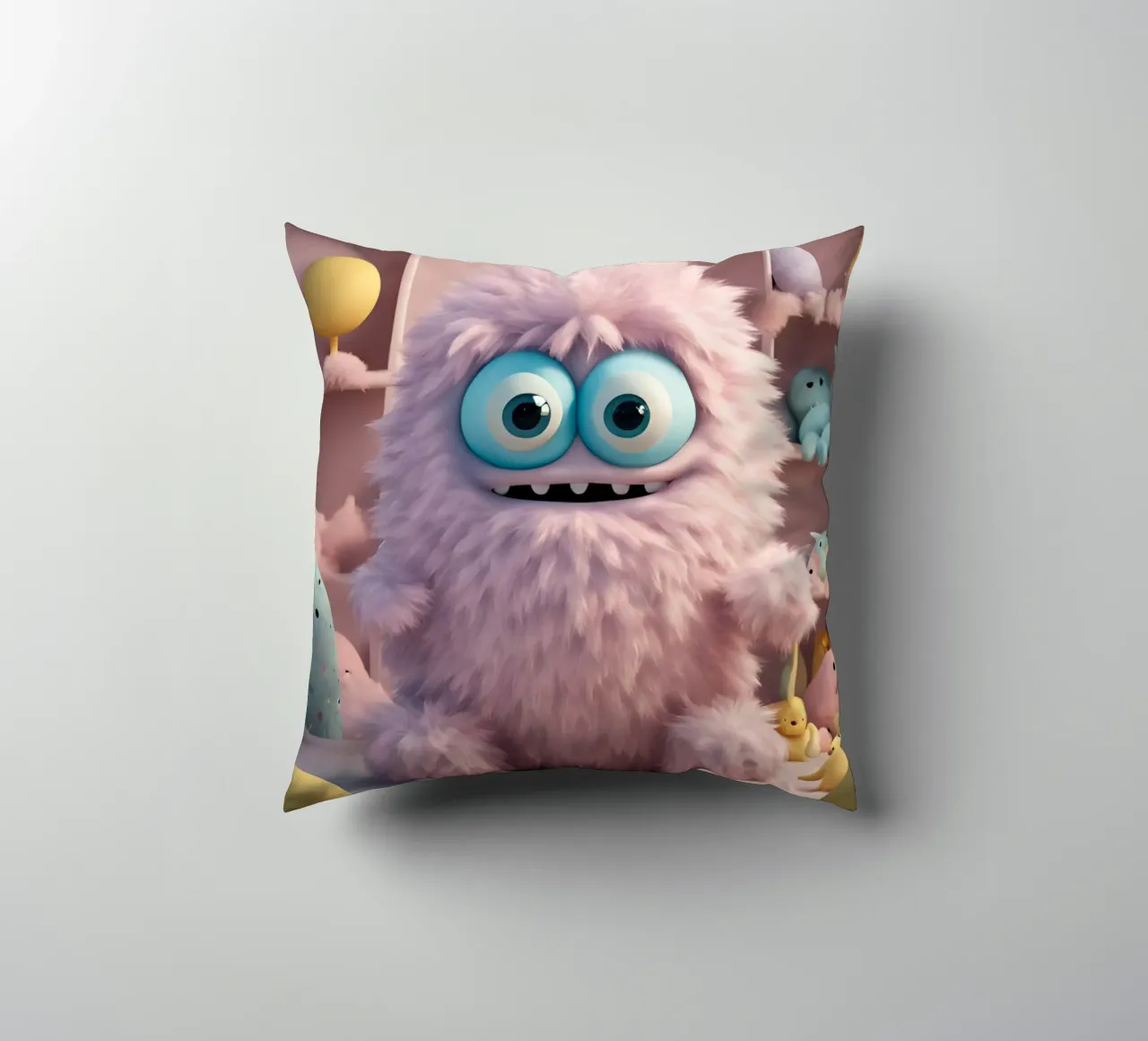 piccolo mostro 5 cuscino da Rezh creations