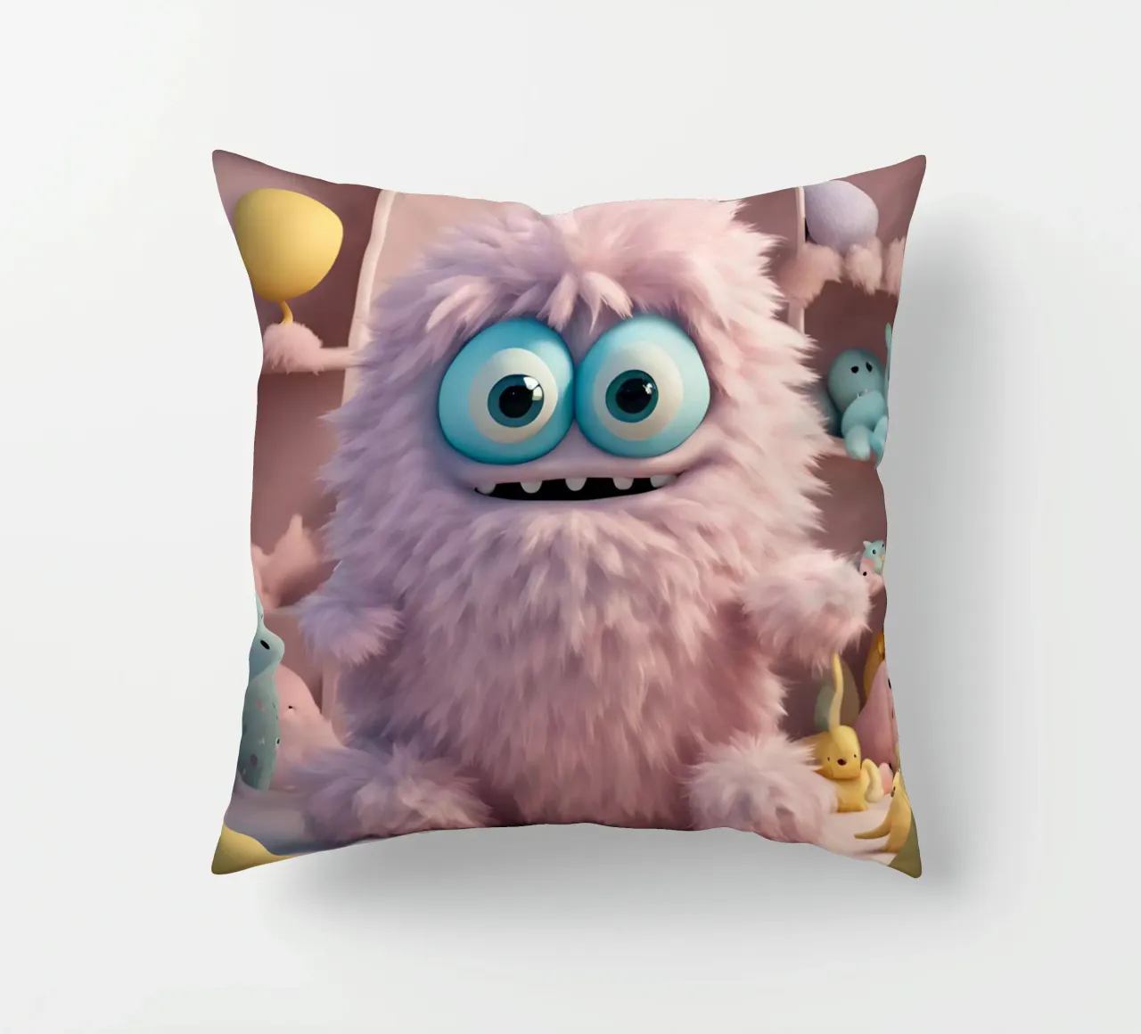 piccolo mostro 5 cuscino da Rezh creations