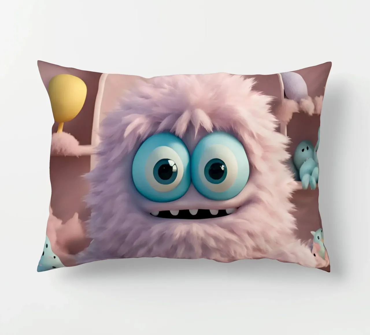 piccolo mostro 5 cuscino da Rezh creations