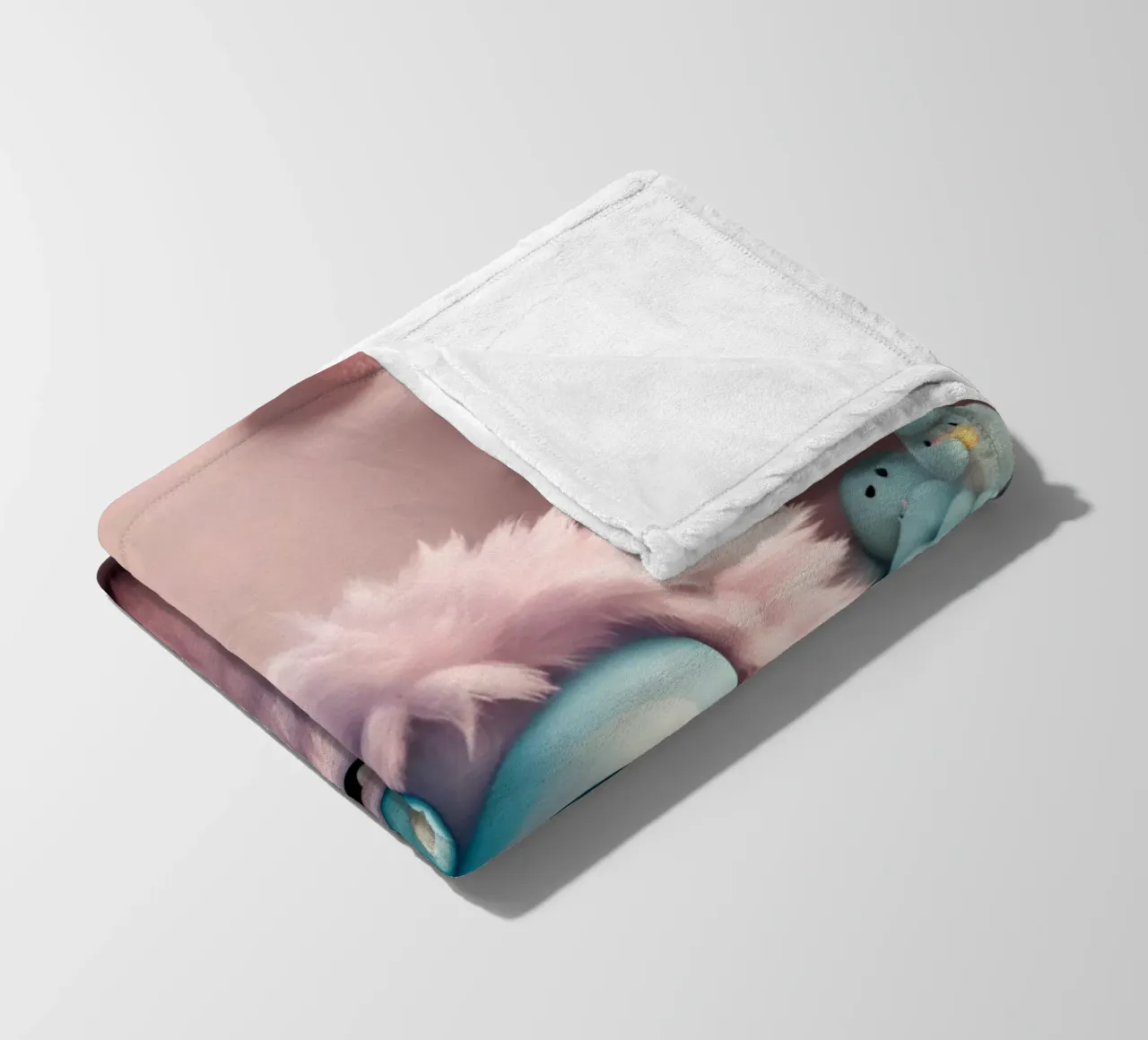 piccolo mostro 5 coperta in pile da Rezh creations