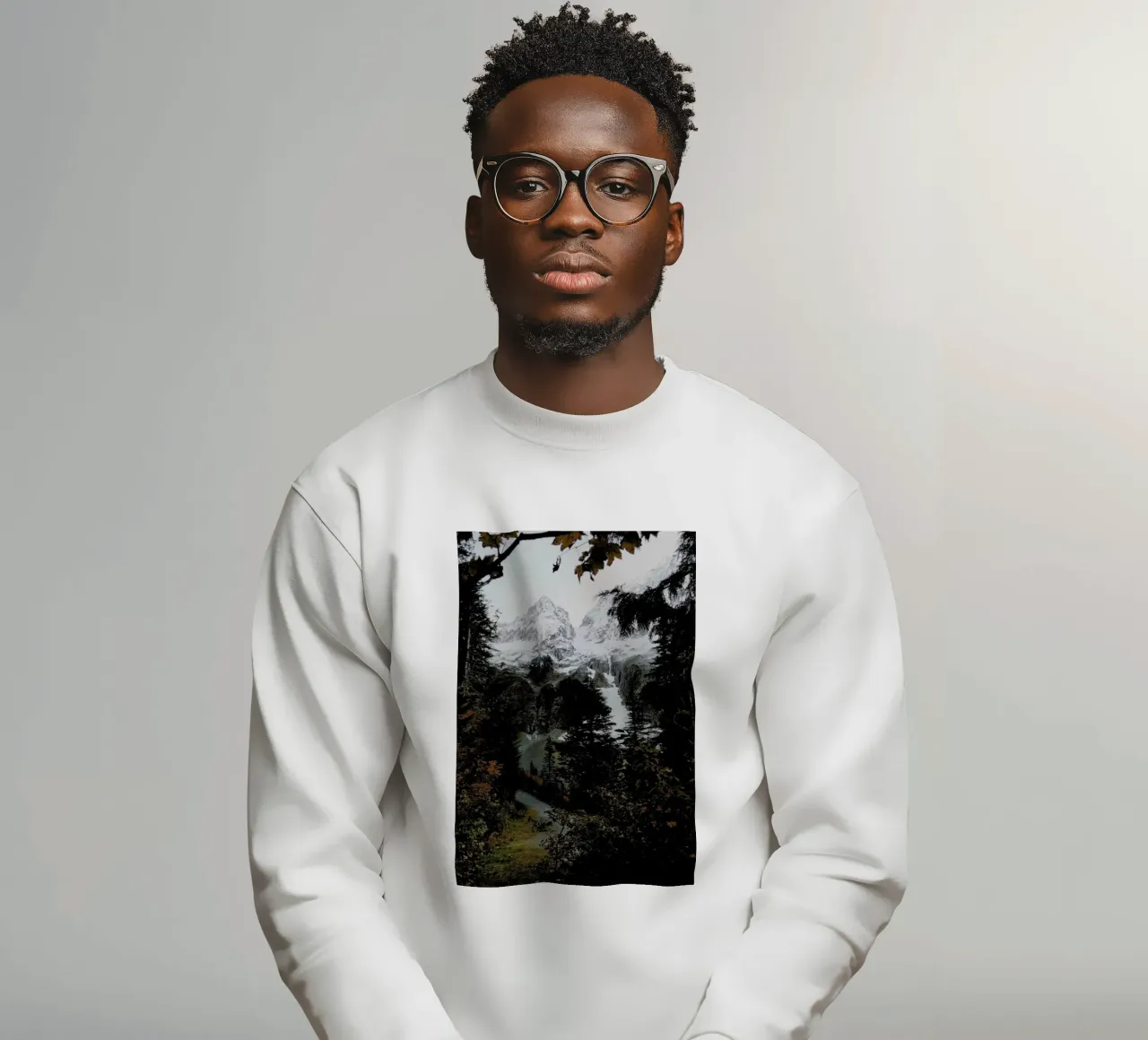 Cascade River RD sweatshirt by Kevin Russ