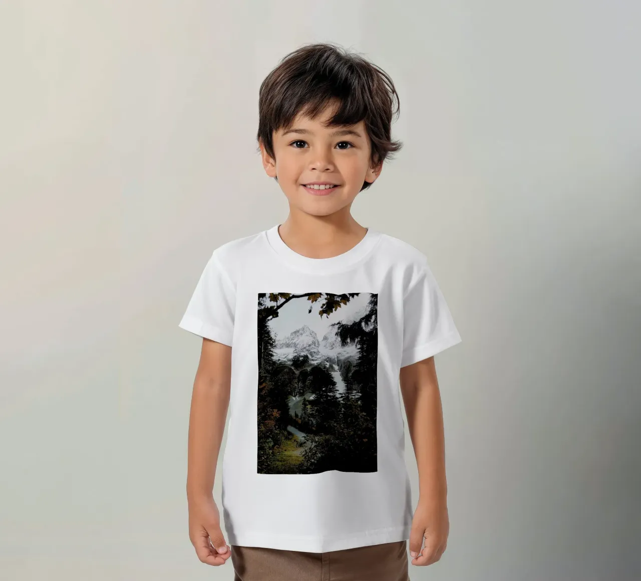 Cascade River RD kinder t-shirt van Kevin Russ