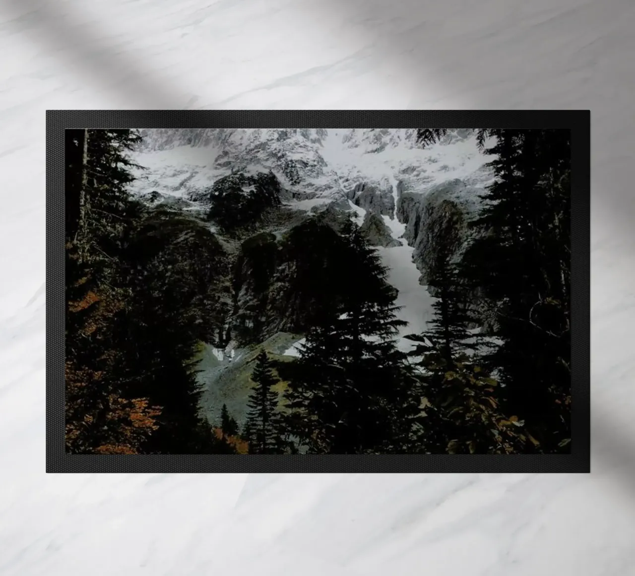 Cascade River RD doormat by Kevin Russ