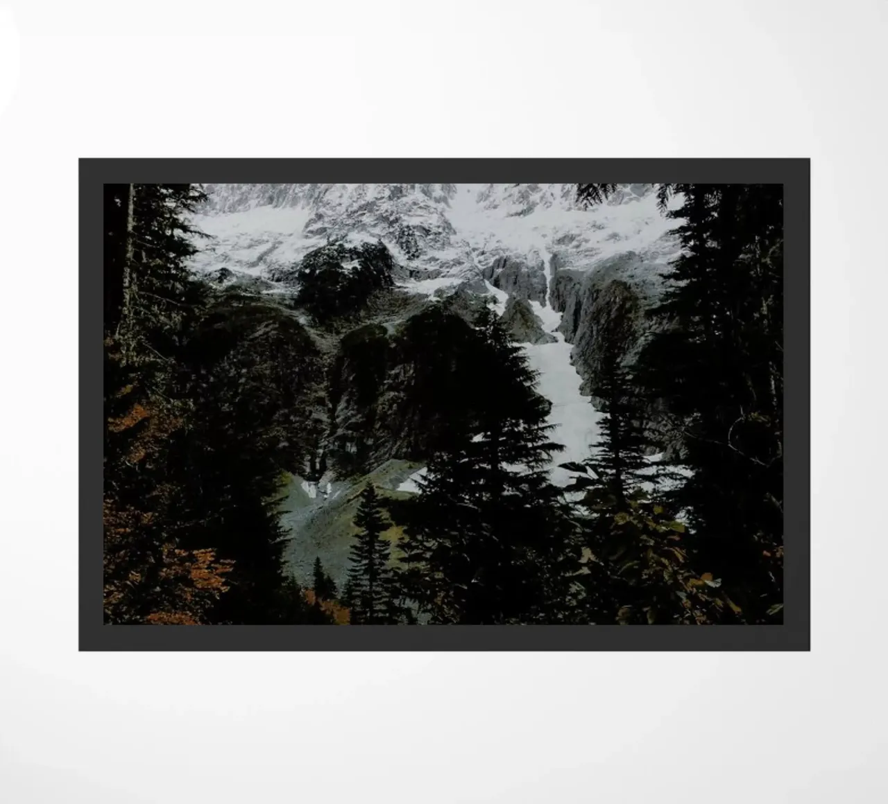 Cascade River RD doormat by Kevin Russ