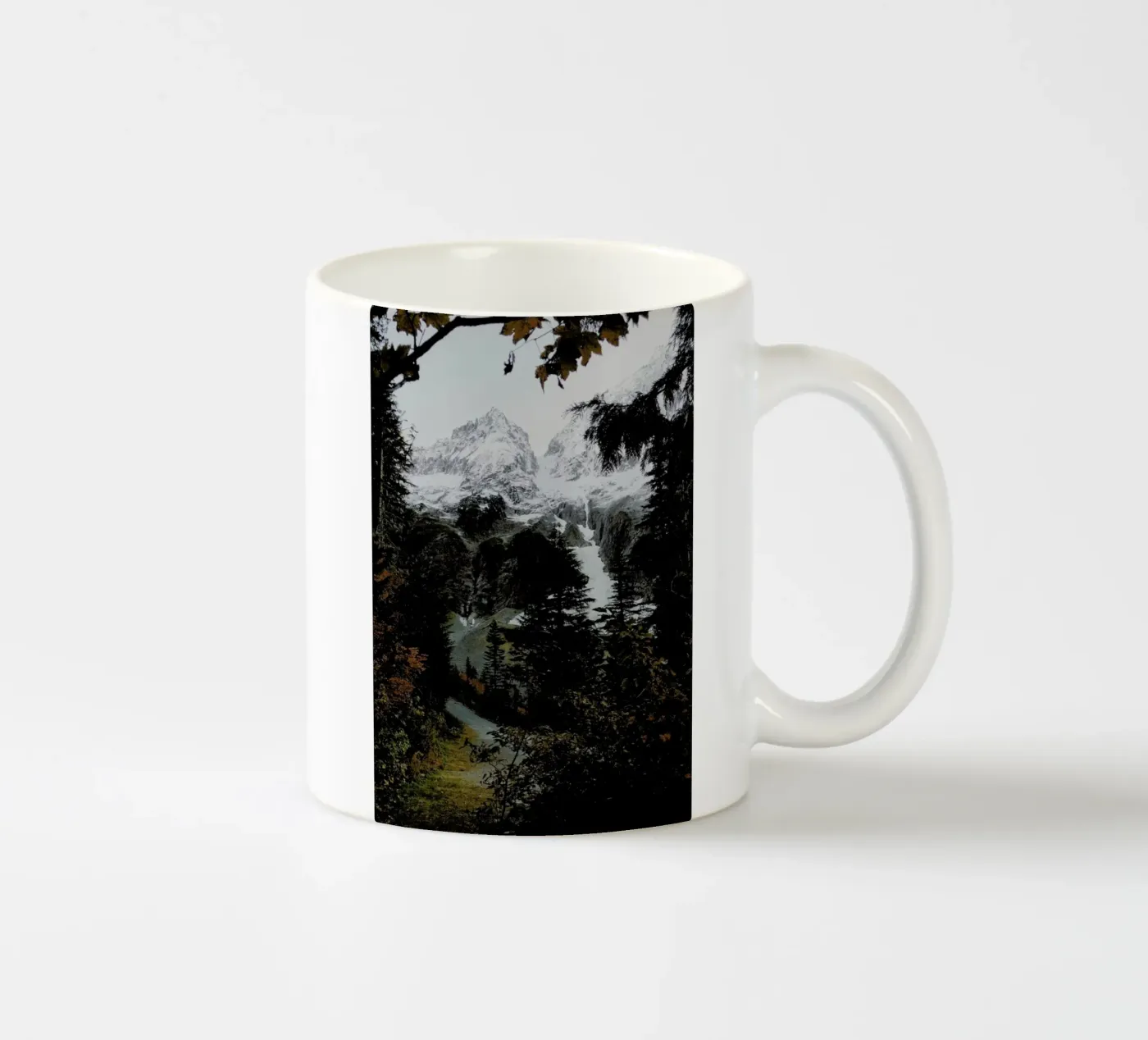 Cascade River RD ceramic mug by Kevin Russ