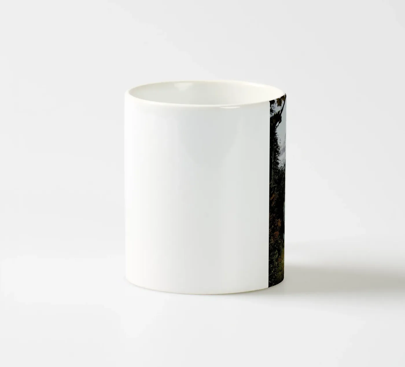 Cascade River RD ceramic mug by Kevin Russ