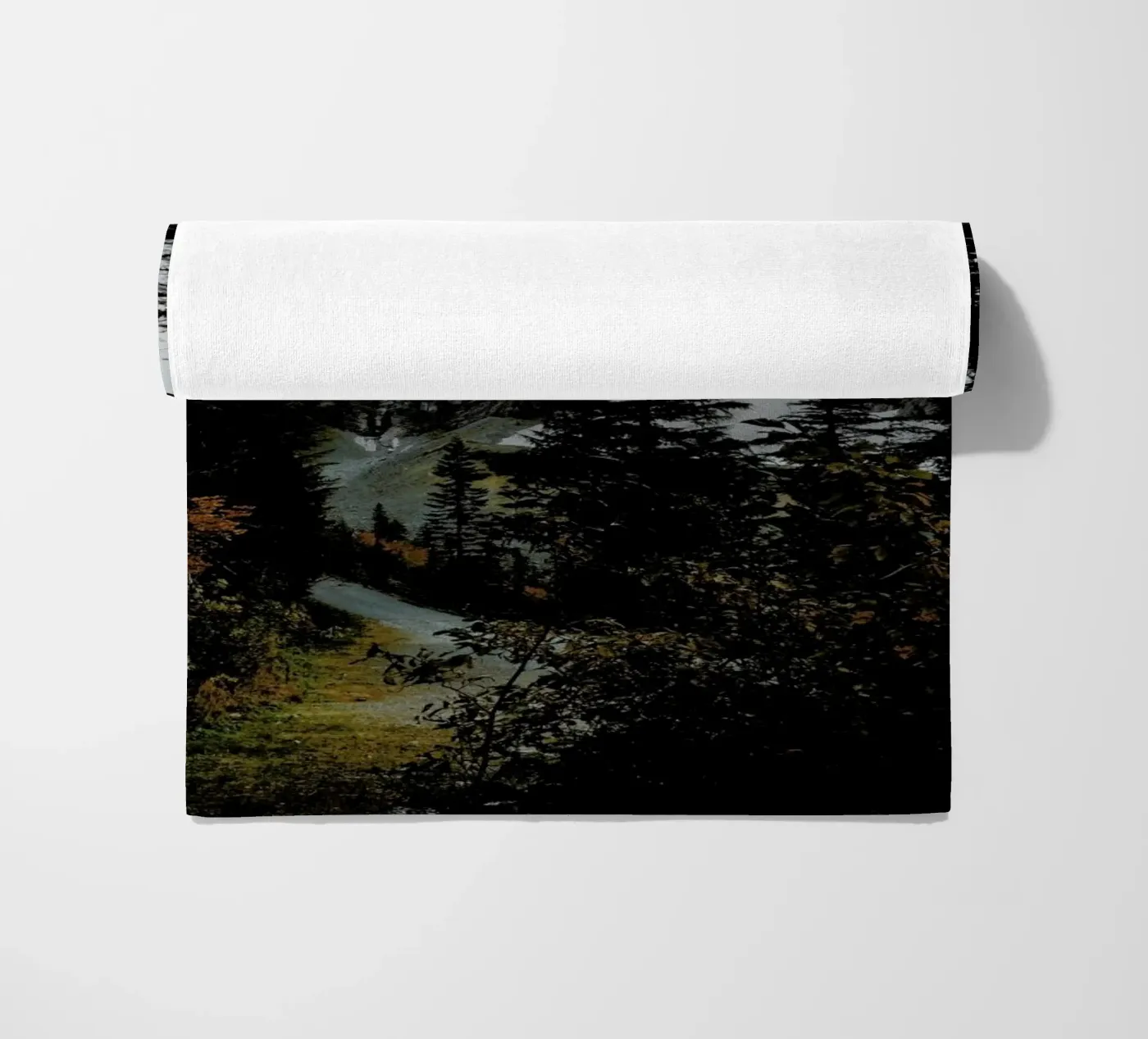 Cascade River RD beach towel by Kevin Russ