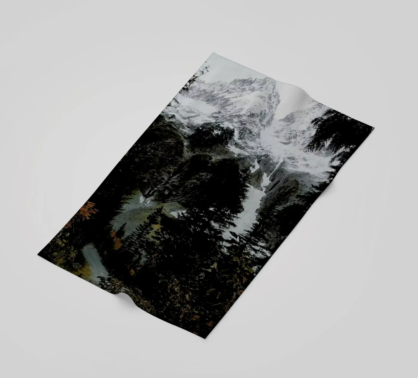 Cascade River RD beach towel by Kevin Russ