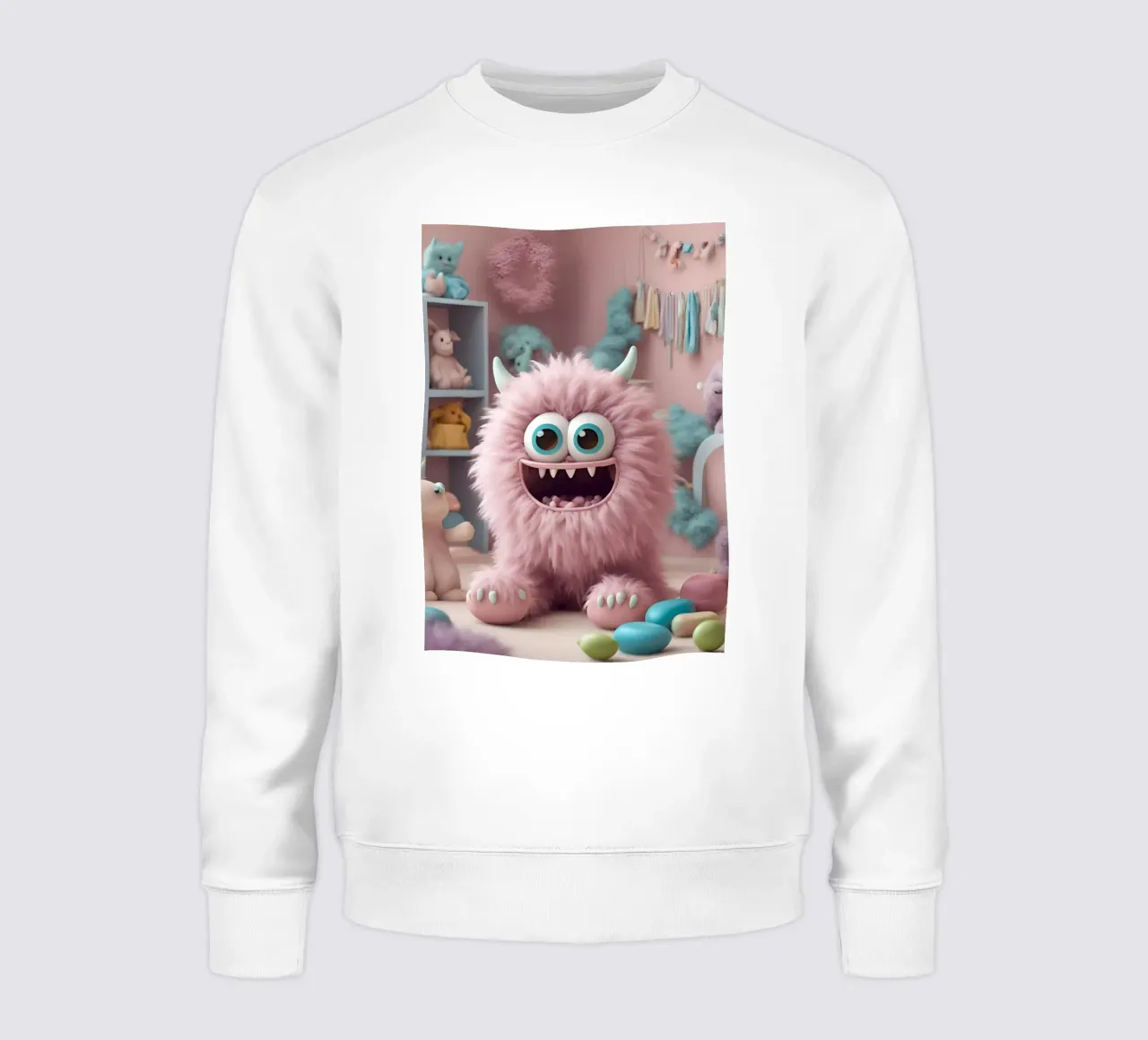 piccolo mostro 6 felpa da Rezh creations