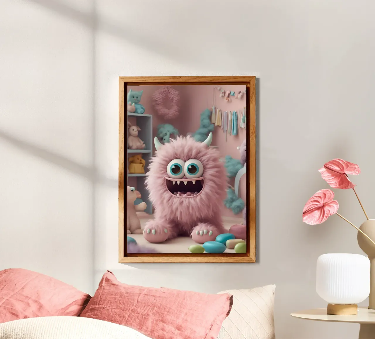 piccolo mostro 6 alluminio dibond da Rezh creations