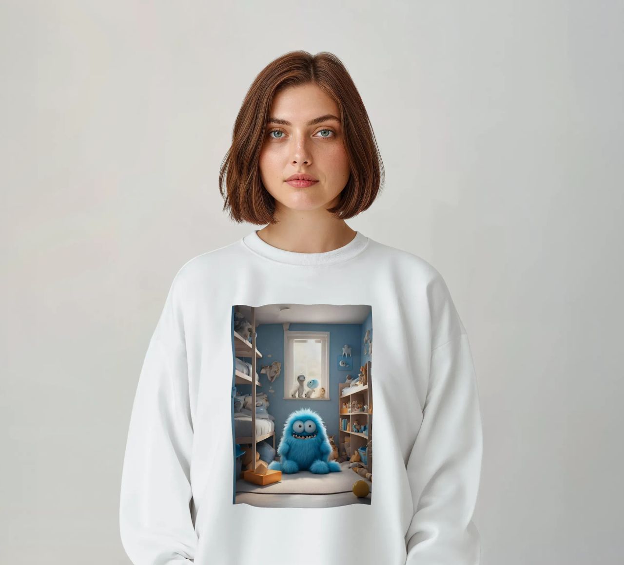 piccolo mostro 7 felpa da Rezh creations