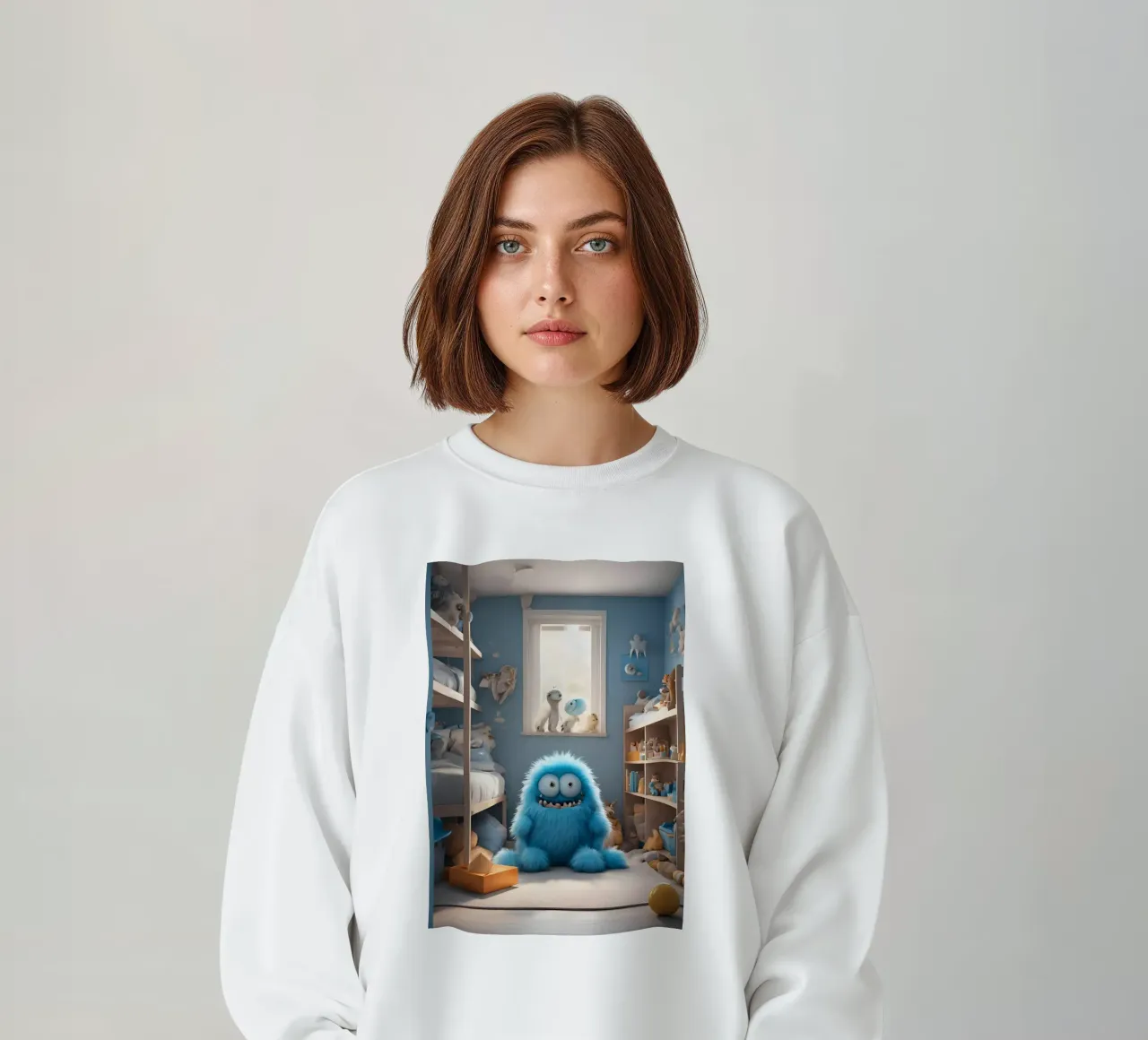 kleines Monster 7 Sweatshirt von Rezh creations