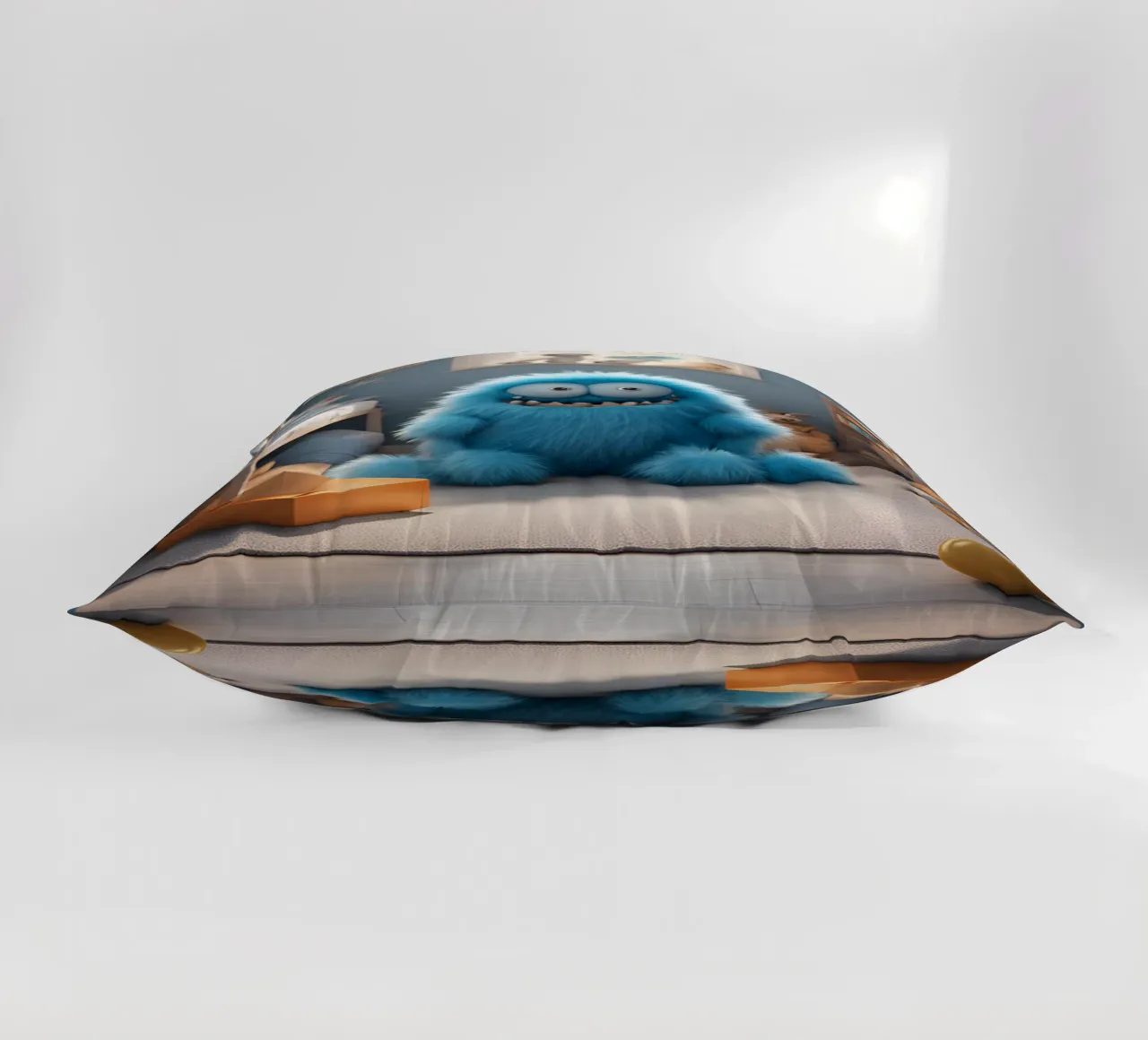 piccolo mostro 7 cuscino da Rezh creations