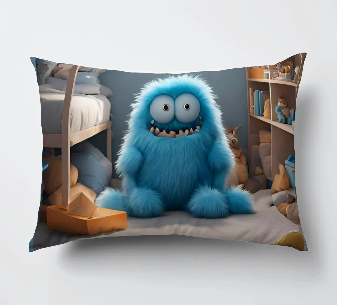piccolo mostro 7 cuscino da Rezh creations