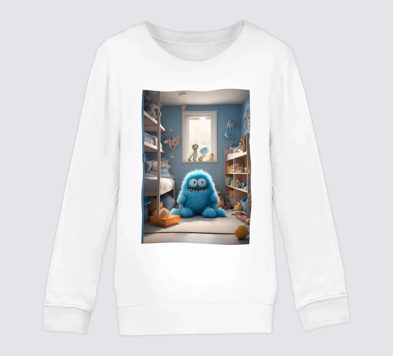 piccolo mostro 7 felpa bambino da Rezh creations