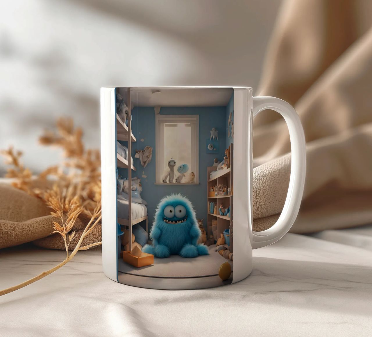 piccolo mostro 7 tazza in ceramica da Rezh creations