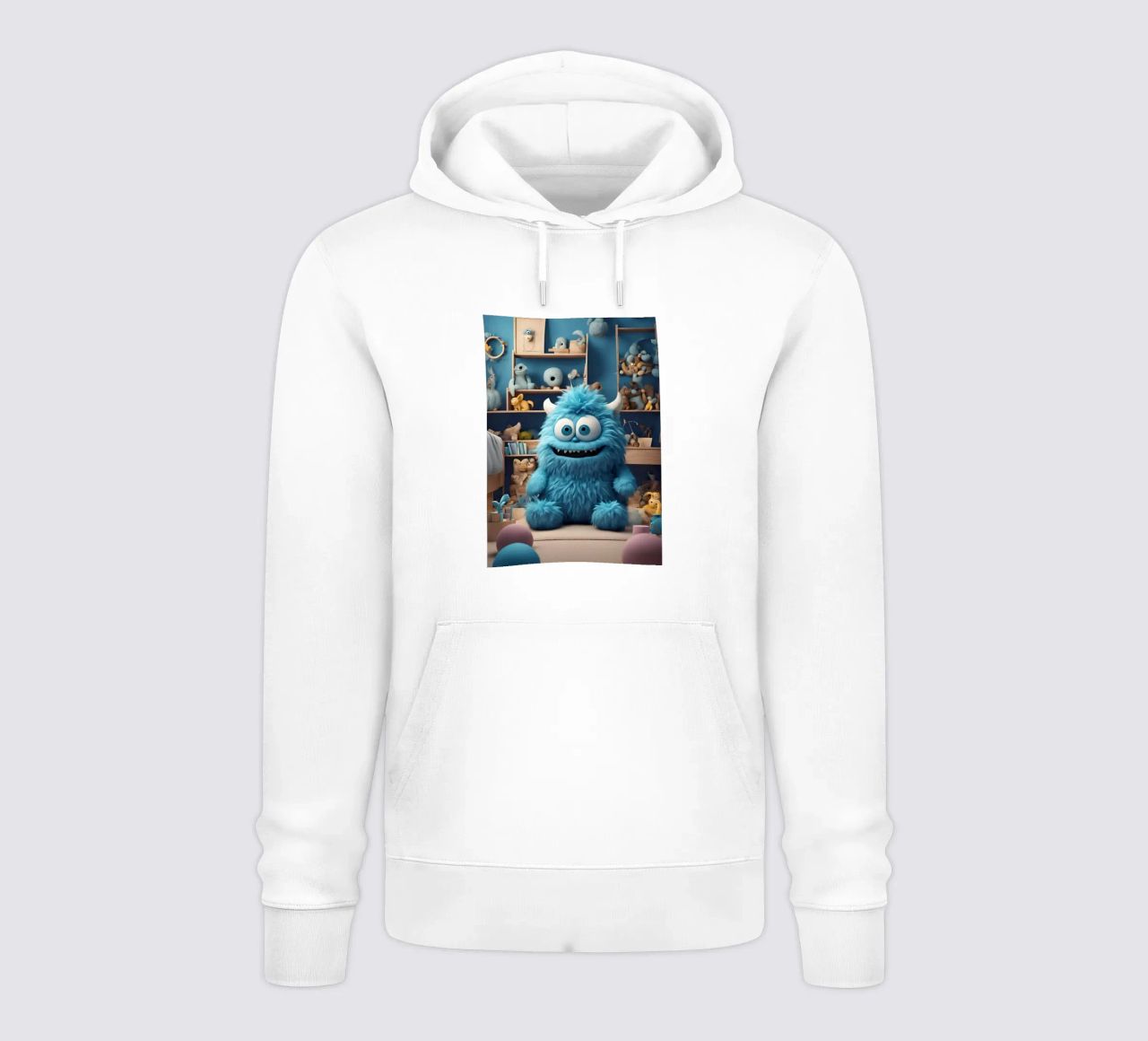 piccolo mostro 8 felpa con cappuccio da Rezh creations